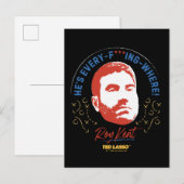 Ted Lasso | Roy Kent He's Every -- Where Briefkaart (Voorkant / Achterkant)