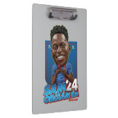 Ted Lasso | Sam Obisanya Bobblehead Klembord (Rechts)