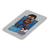 Ted Lasso | Sam Obisanya Bobblehead Magneet (Linkerzijde)