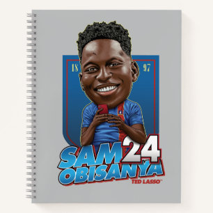 Ted Lasso Sam Obisanya Bobblehead Notitieboek