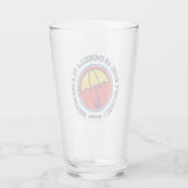 Ted Lasso | Shouldn't Bring Umbrella To Brainstorm Glas (Achterkant)