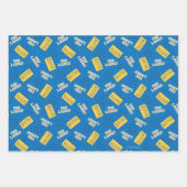 Ted Lasso Soccer Pattern Inpakpapier Vel (Voorkant 2)