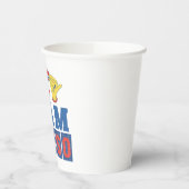 Ted Lasso | Team Lasso Papieren Bekers (Links)