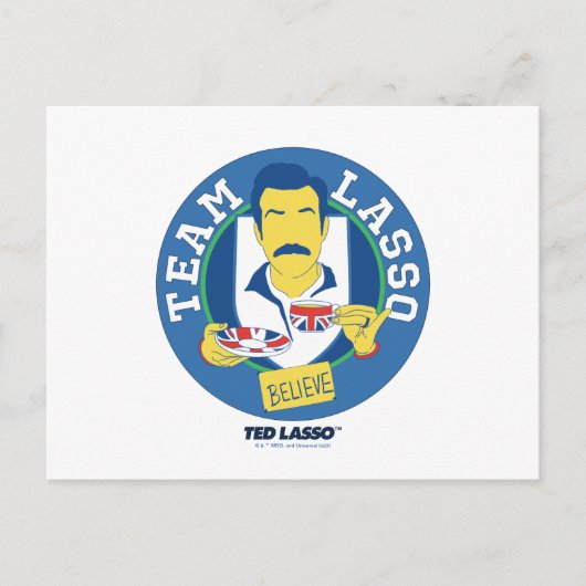 Ted Lasso | Team Lasso Tea Iconic Avatar Briefkaart (Voorkant)