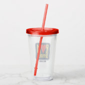 Ted Lasso | Uit communisme Acryl Drinkbeker (Achterkant)