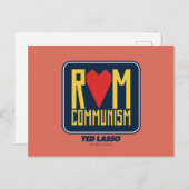 Ted Lasso | Uit communisme Briefkaart (Voorkant / Achterkant)
