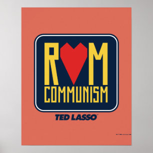 Ted Lasso Uit communisme Poster