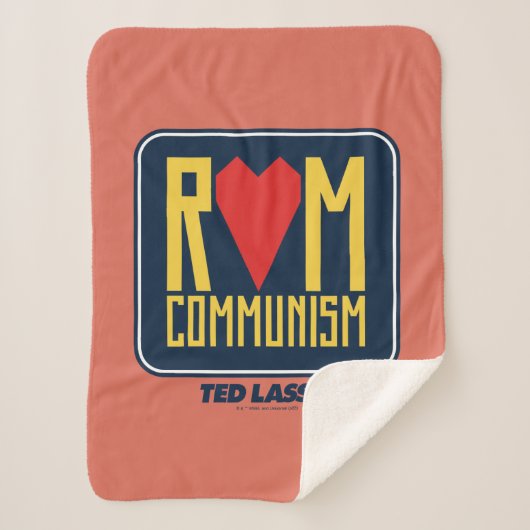Ted Lasso | Uit communisme Sherpa Deken (Voorkant)