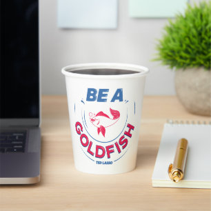 Ted Lasso   Wees een goudvis Papieren Bekers