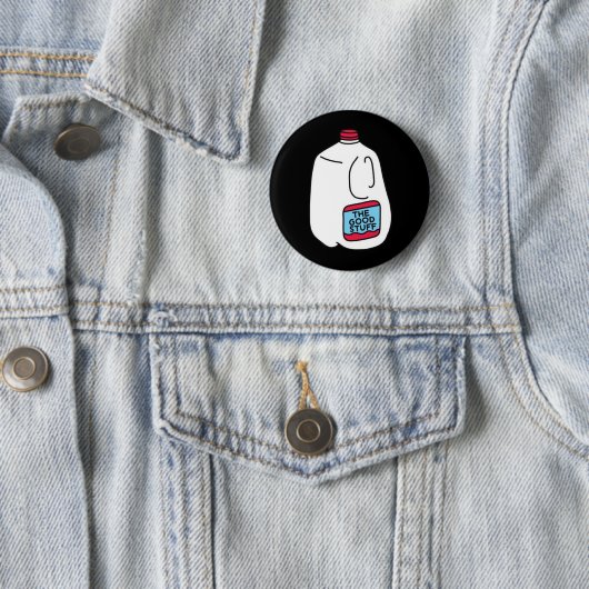 Ted Nivison "The Good Stuff" Milk Button (In situ)