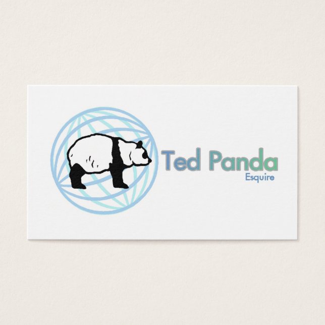 Ted Panda, Esquire (Devant)