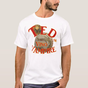 Ted the Vino Vampire Ted's Pagan Tiki Shack Bar T-shirt