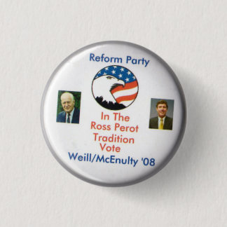 Ted Weill Frank McEnulty 2008 Ronde Button 3,2 Cm