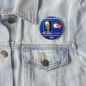 Ted Weill voor President 2008 Ronde Button 5,7 Cm (In situ)