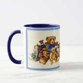 TEDDDDY BEAR HUGS MUG Blue (Gauche)