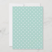 Teddibeer Aquarel Wit de datum Kaart (Achterkant)