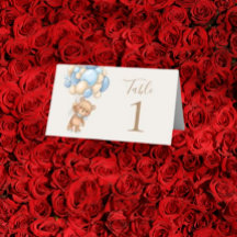 Teddibeer Ballon Bruin