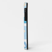 Teddibeer geruite patroon Case-Mate iPhone case (Achterkant/links)