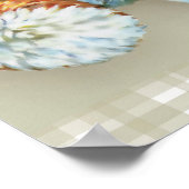 Teddies knuffels afdruk poster (Hoek)