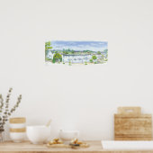 Teddington Lock Poster (Keuken)