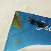 Teddy at the Beach - Serviettes d'ours pour l'été  (En situation)