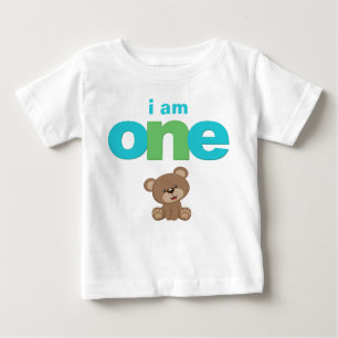 Teddy Bear 1st Birthday T-shirt Toddler Baby Kind