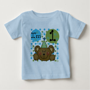 Teddy Bear 1st Birthday Tshirts en cadeautjes