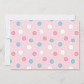 Teddy Bear 2e verjaardag Uitnodiging (Achterkant)