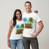 Teddy Bear 4e verjaardag T-shirts en geschenken (Unisex)