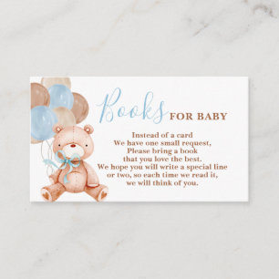 Teddy Bear Apportez une carte de livre