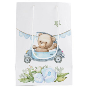Teddy Bear Baby Baby shower Medium Cadeauzakje