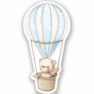 Teddy Bear Baby Beer Cute Animal Sticker