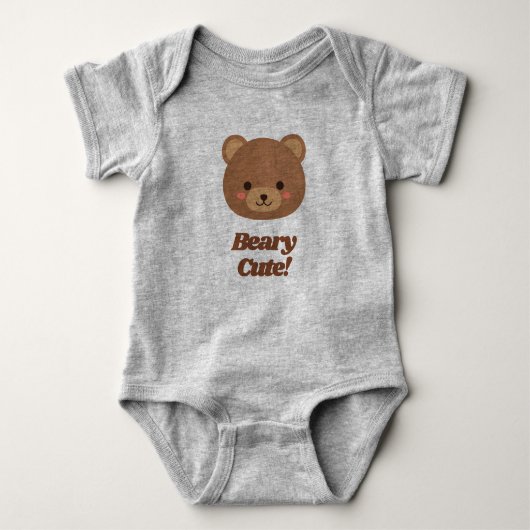 Teddy Bear Baby Bodysuit (Voorkant)