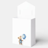 Teddy Bear Baby Boy Douche gunstbox Bedankdoosjes (Geopend)