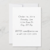 Teddy Bear Baby Kaart (Achterkant)