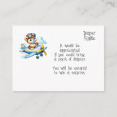 Teddy Bear Baby luier verloting behuizing kaart (Voorkant)