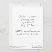 Teddy Bear Baby Show Invitation (Dos)