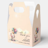 Teddy Bear Baby shower Bedankdoosjes (Geopend)