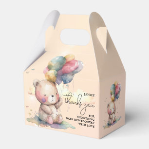 Teddy Bear Baby shower Bedankdoosjes