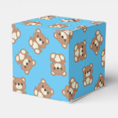 Teddy Bear Baby shower Bedankdoosjes (Achterkant)