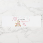 Teddy Bear Baby shower d'eau bouteille Étiquettes (Étiquettes simples)