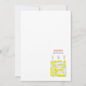 Teddy Bear Baby shower - Editable Name, 5x7 size I Kaart (Achterkant)