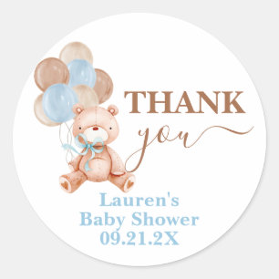Teddy Bear Baby shower Favor Tags