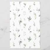 Teddy Bear Baby shower Game die mama het beste ken (Achterkant)