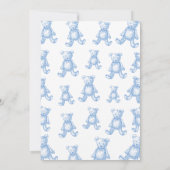 Teddy bear baby shower invitation (Dos)