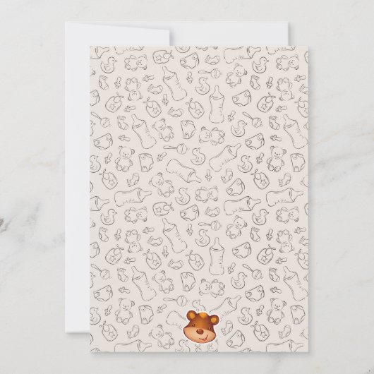 Teddy Bear BaBy Shower Invitation (Dos)
