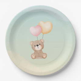 Teddy Bear Baby shower Napkins Papieren Bordje