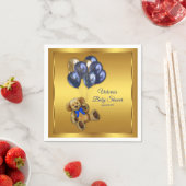 Teddy Bear Baby shower Napkins Servet (Insitu)