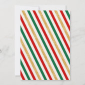 Teddy Bear Baby shower, Santa Baby shower Kaart (Achterkant)