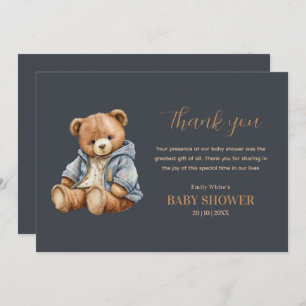 Teddy Bear Baby shower Uitnodiging kan nauwelijks 